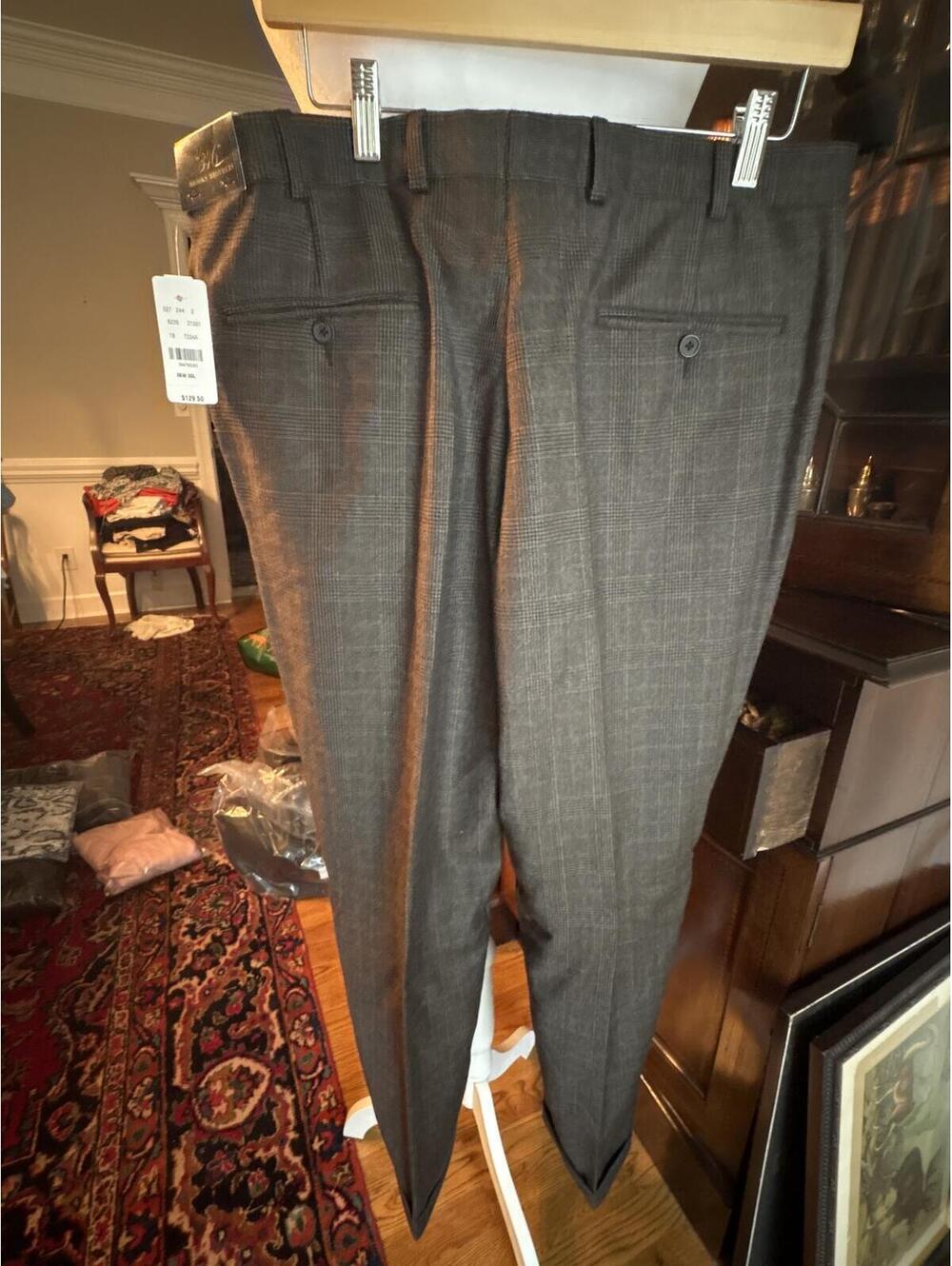 NWT Brooks Brothers Wool pants 36x30 - Picture 4 of 6